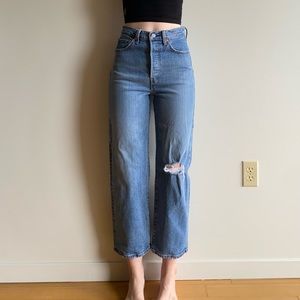Levi’s Ribcage Straight Ankle Jeans